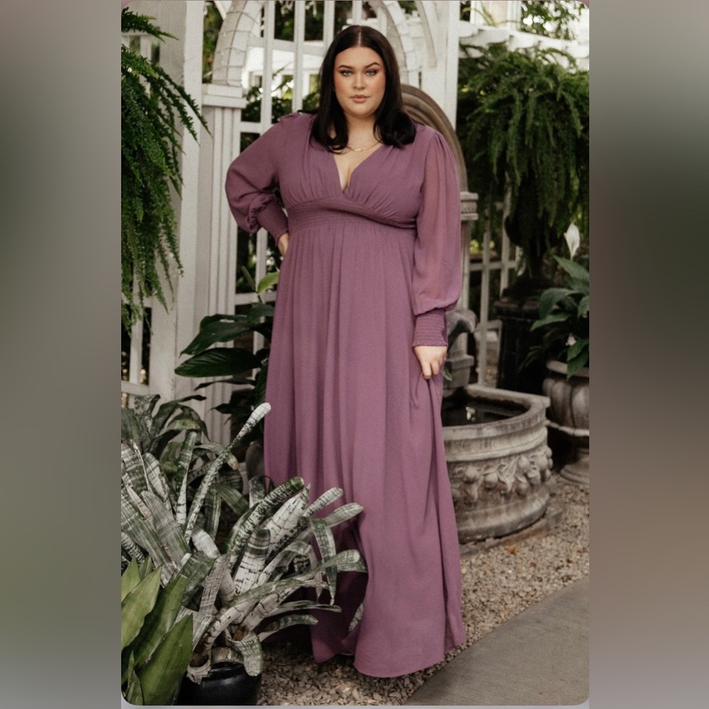 XL Baltic Born Olivia Maxi Dress Vintage Plum
